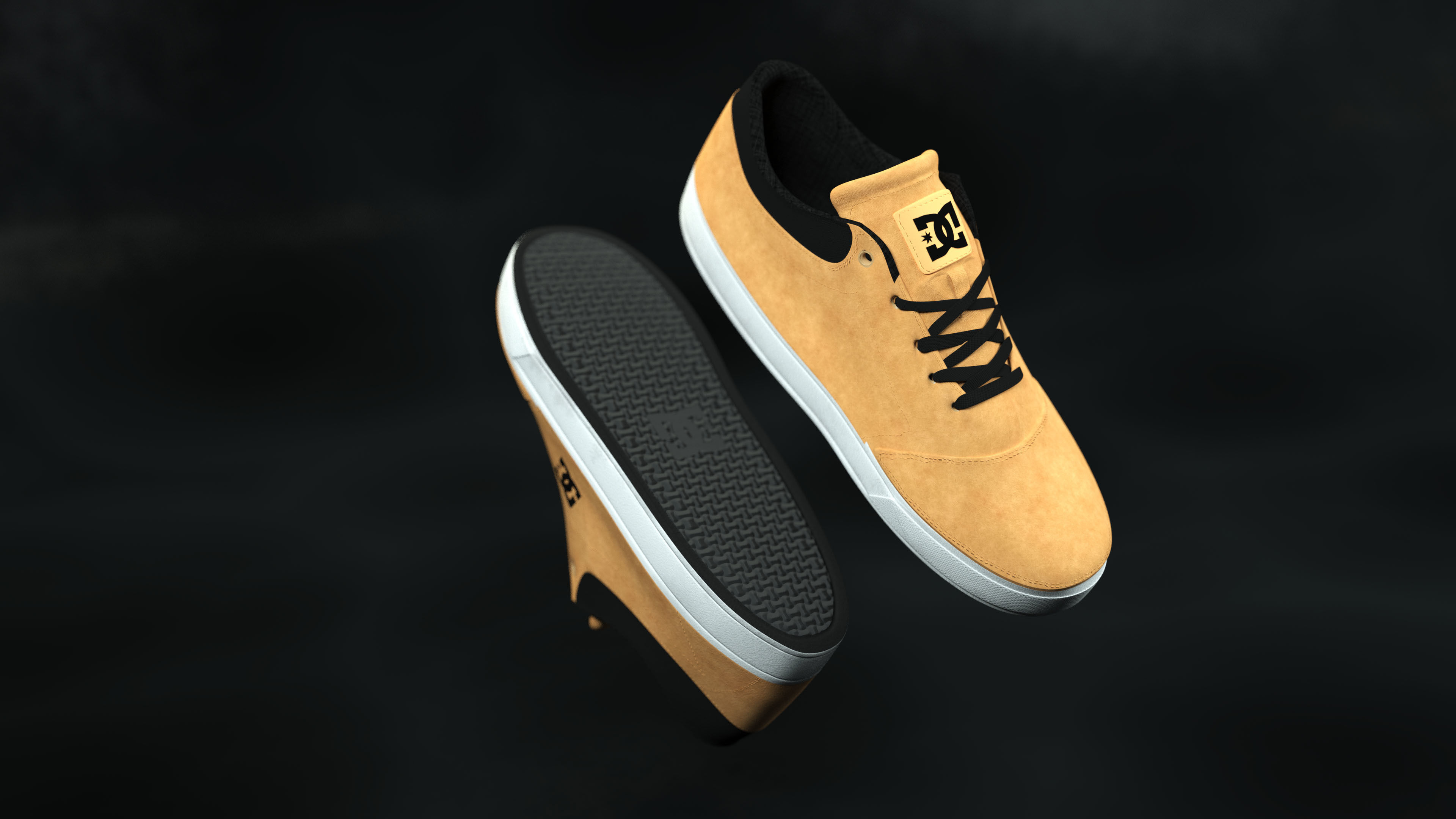 DC Shoes Crisis - Collection of 6 colors Low-poly 3D model_33