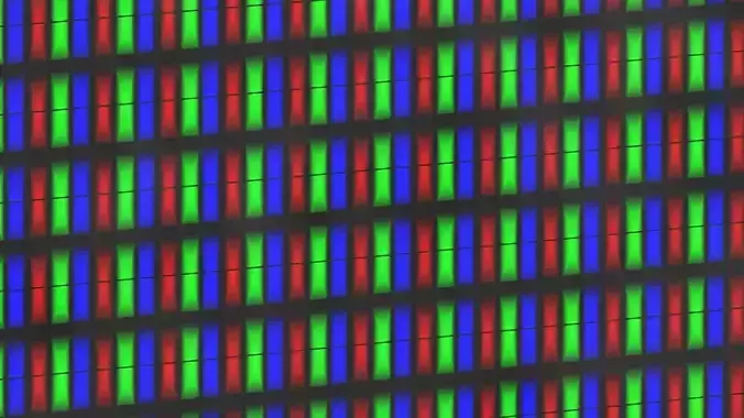 RGB split LCD LED shader 3D print model