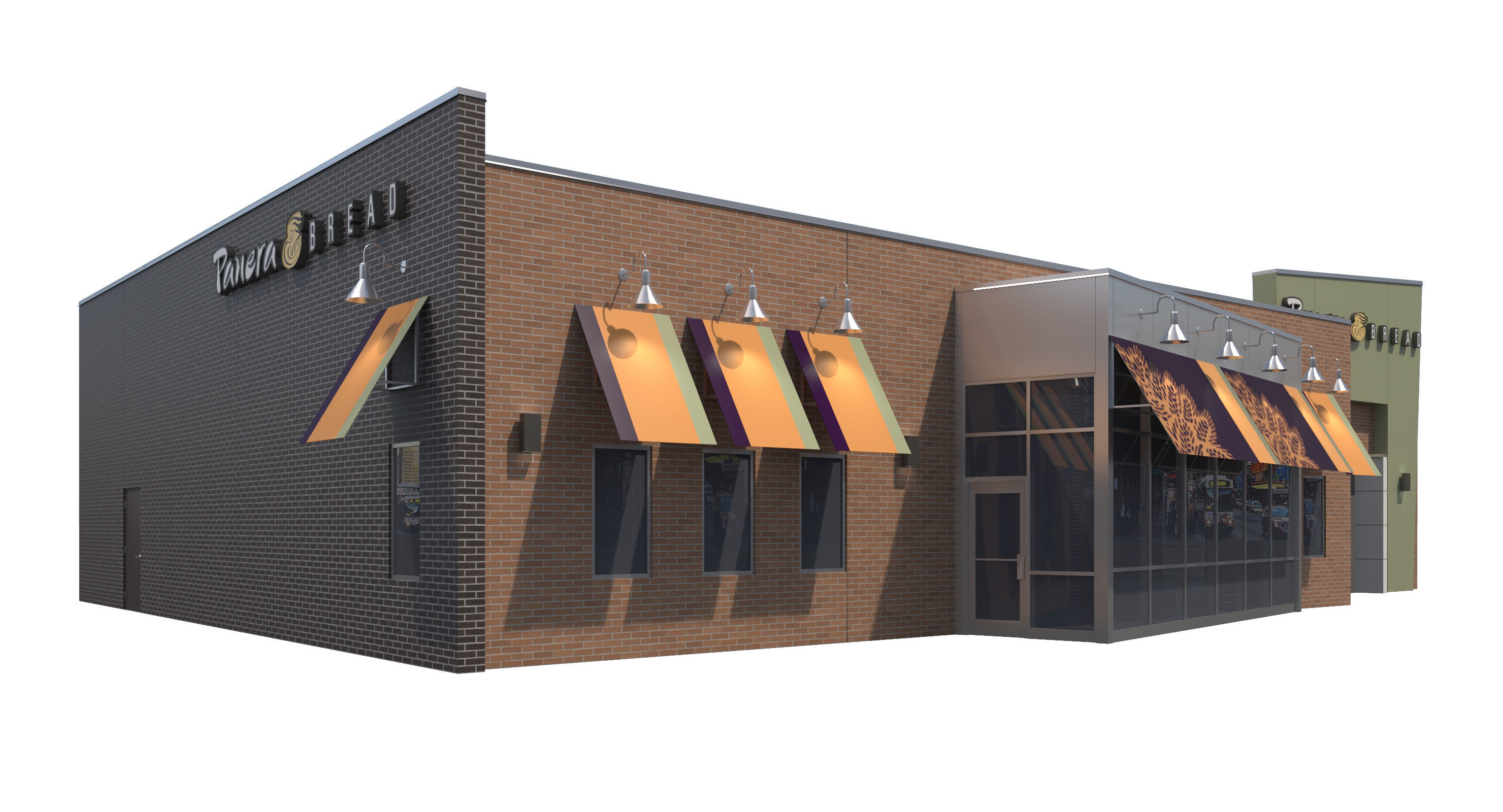 Retail Collection-004 Restaurants 3D model_41