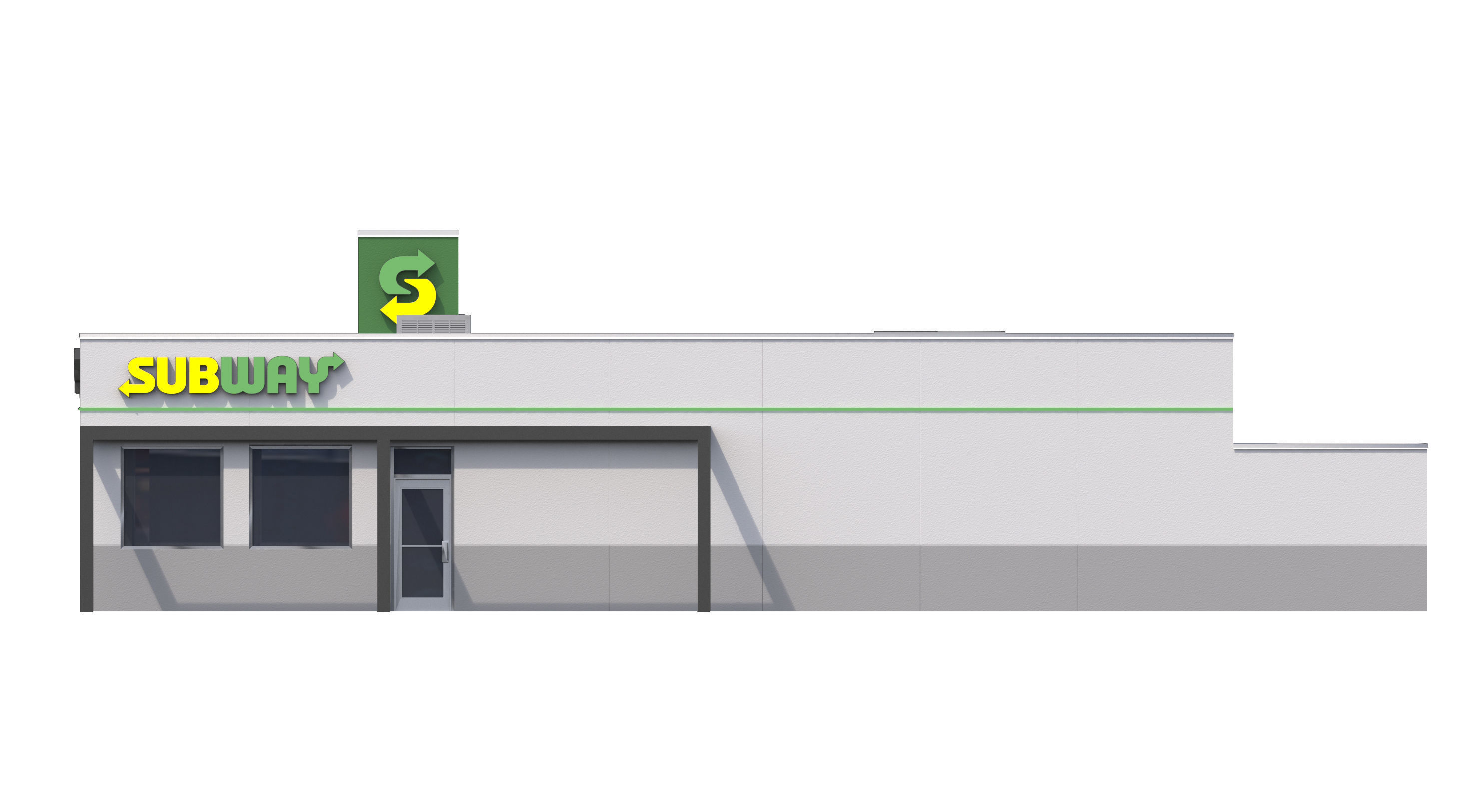 Retail Collection-004 Restaurants 3D model_33