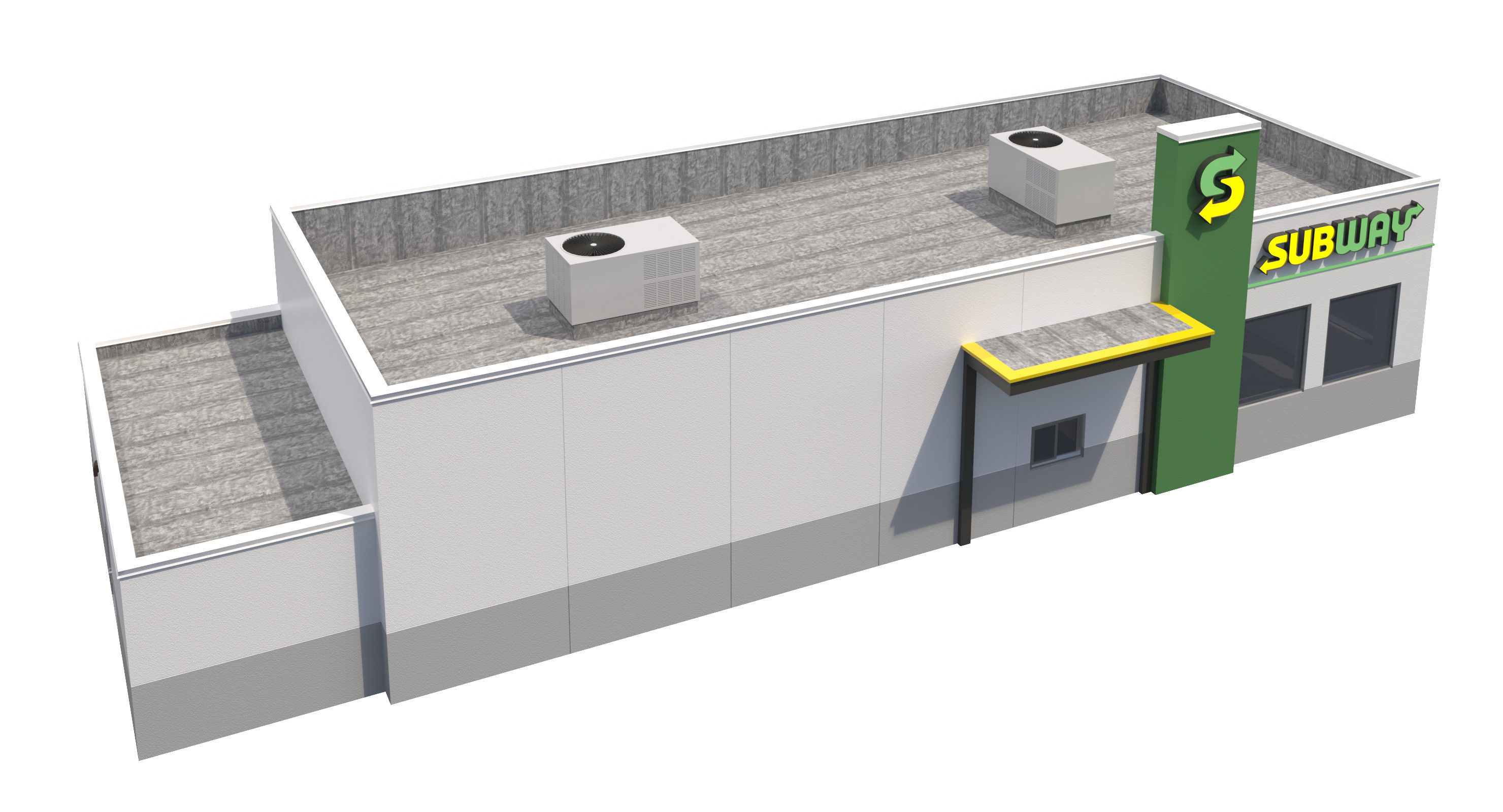 Retail Collection-004 Restaurants 3D model_28