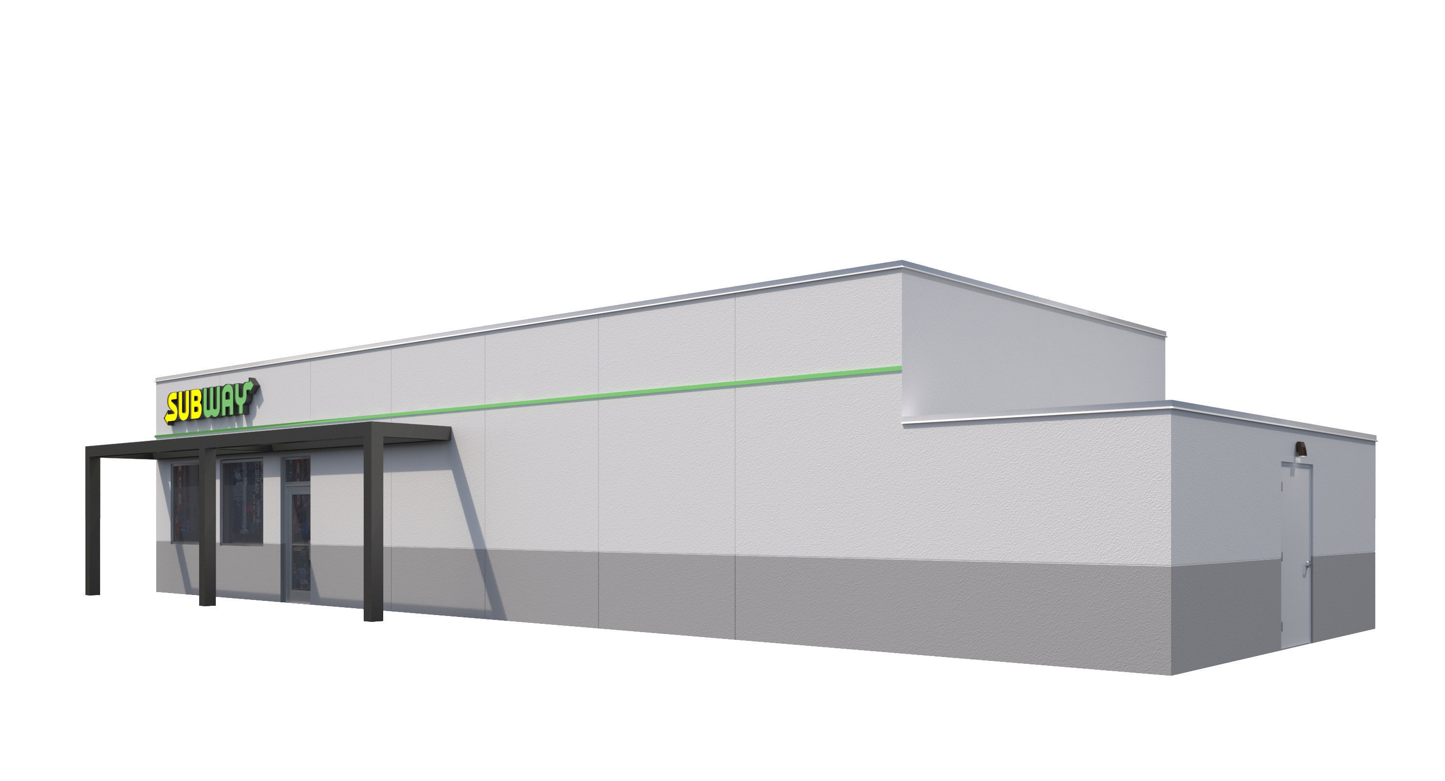 Retail Collection-004 Restaurants 3D model_26