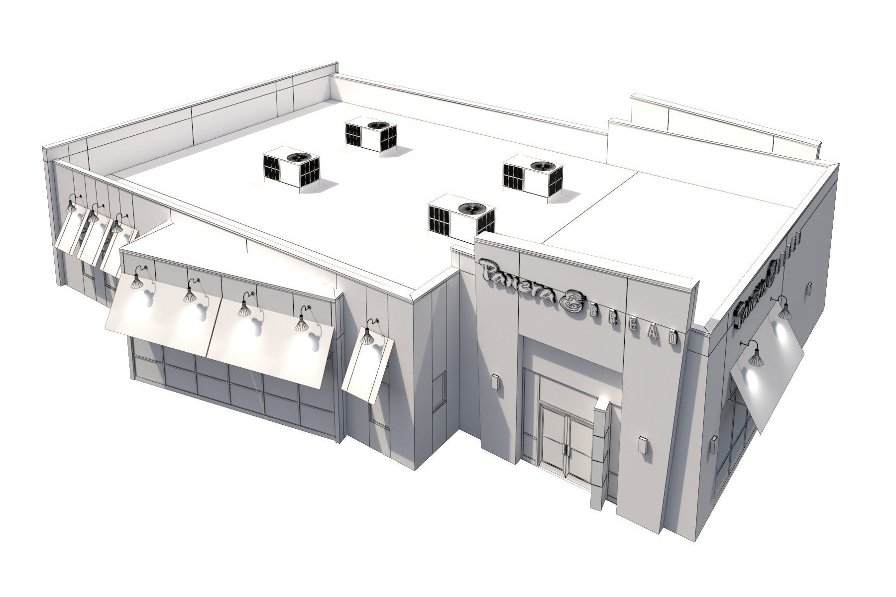 Retail Collection-004 Restaurants 3D model_52