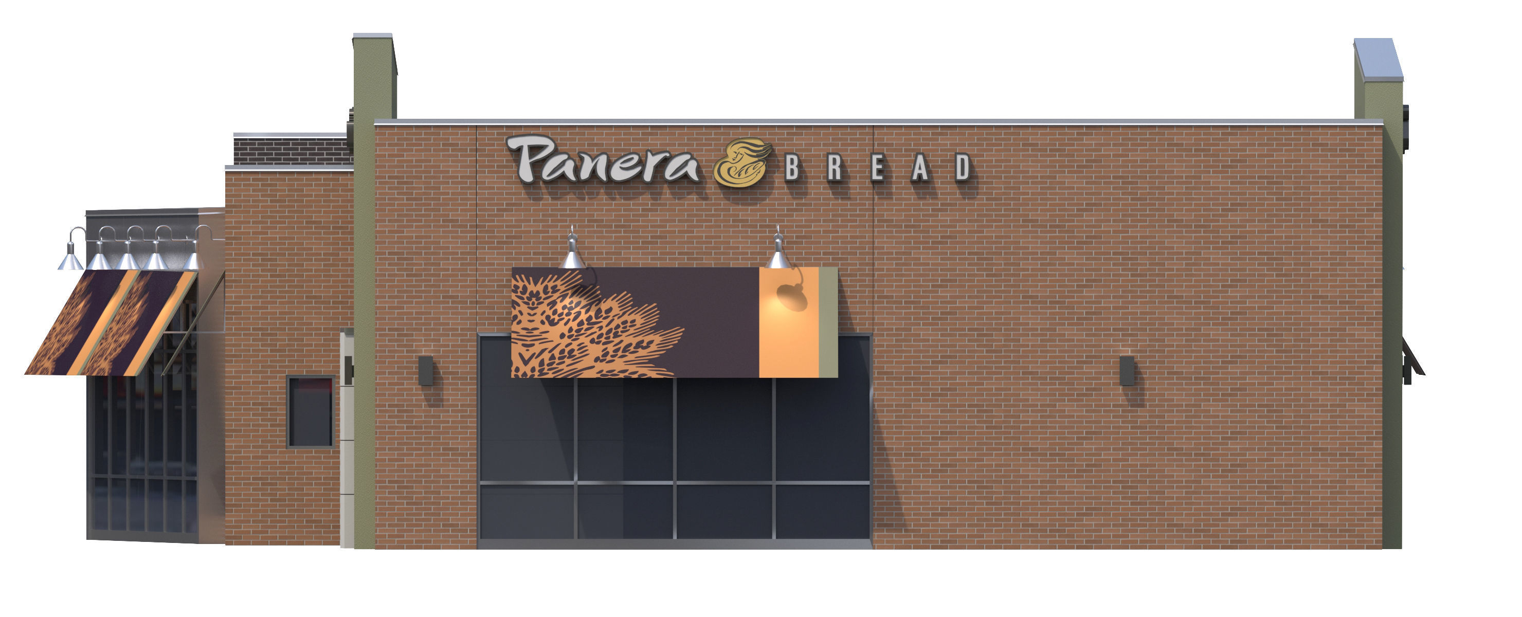 Retail Collection-004 Restaurants 3D model_48