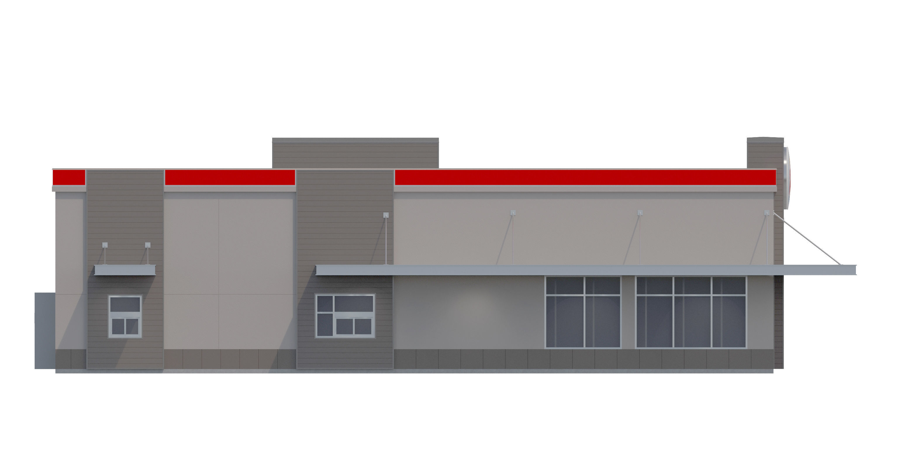 Retail Collection-004 Restaurants 3D model_16