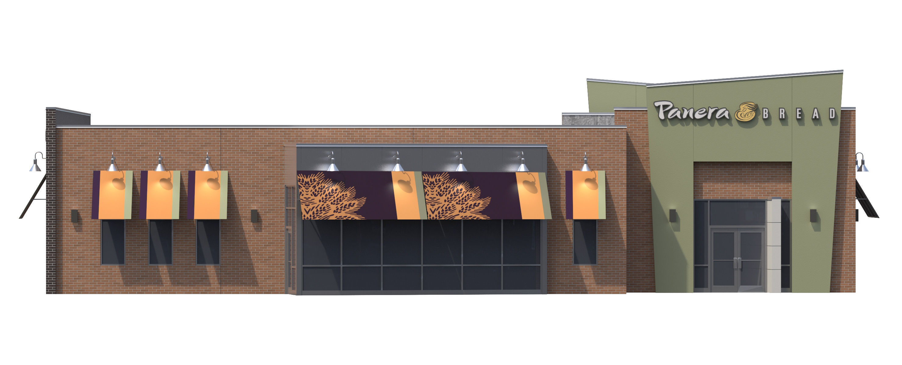 Retail Collection-004 Restaurants 3D model_47
