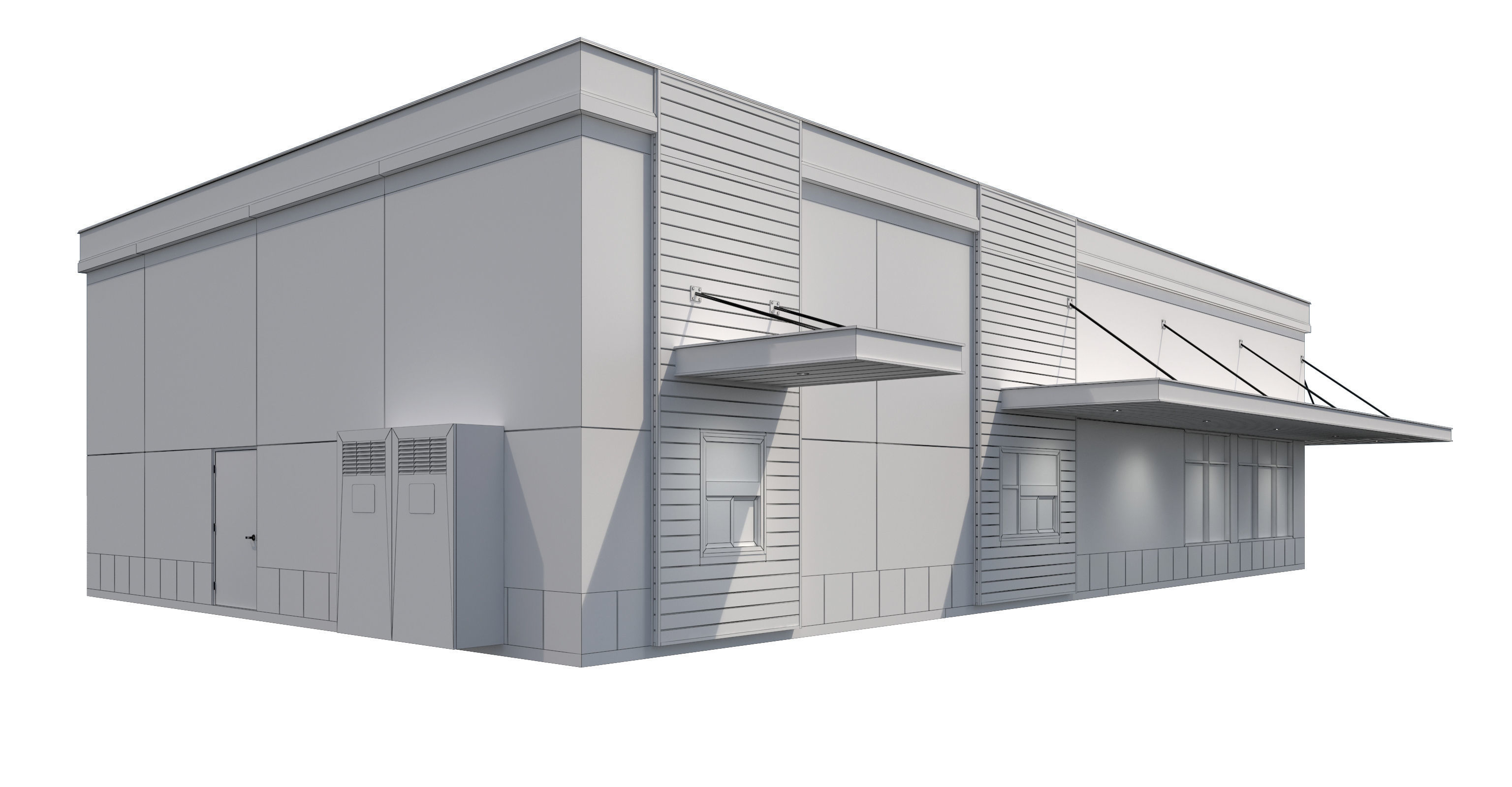 Retail Collection-004 Restaurants 3D model_19