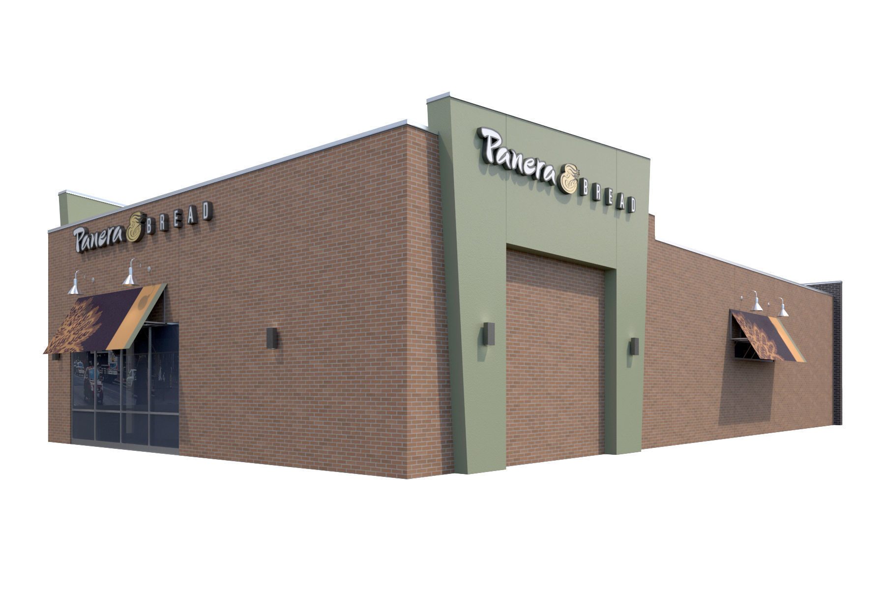 Retail Collection-004 Restaurants 3D model_42