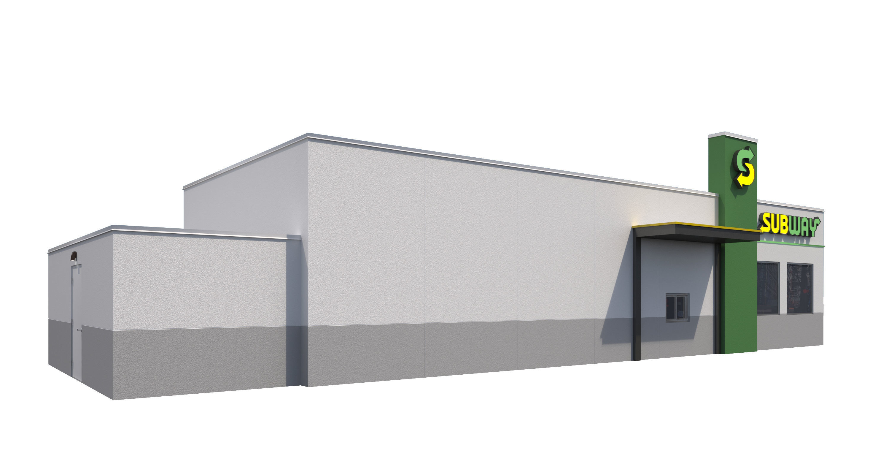 Retail Collection-004 Restaurants 3D model_27