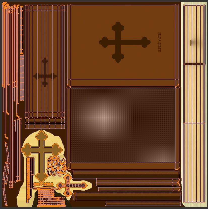 Holy bible 3D model_5