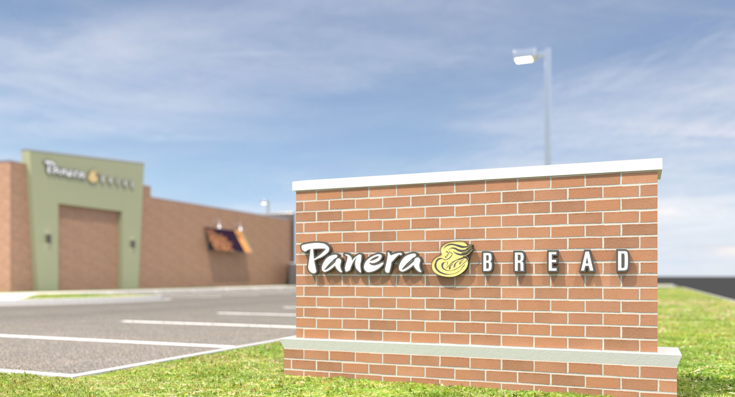 Retail Collection-005 Restaurants With Site 3D model_79