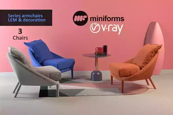 Armchair LEM collection and decor