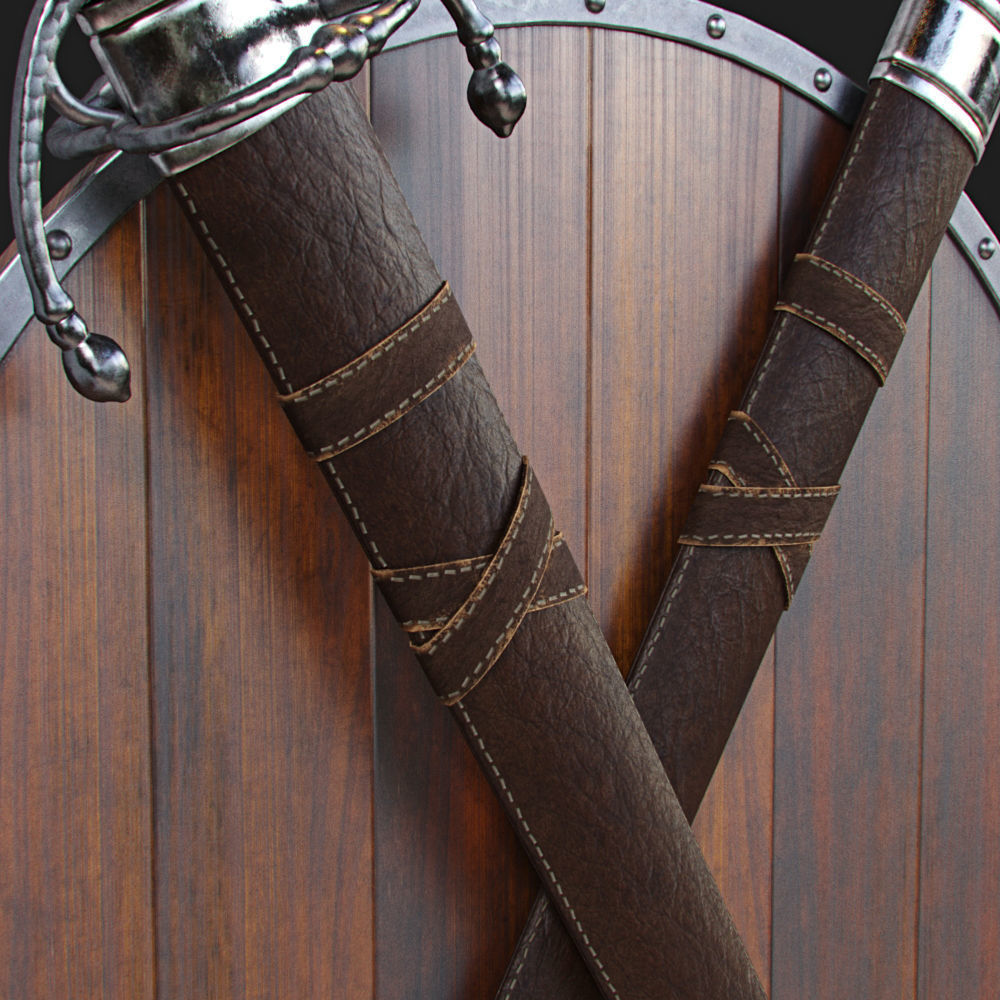 Swords Decor 3D model_4