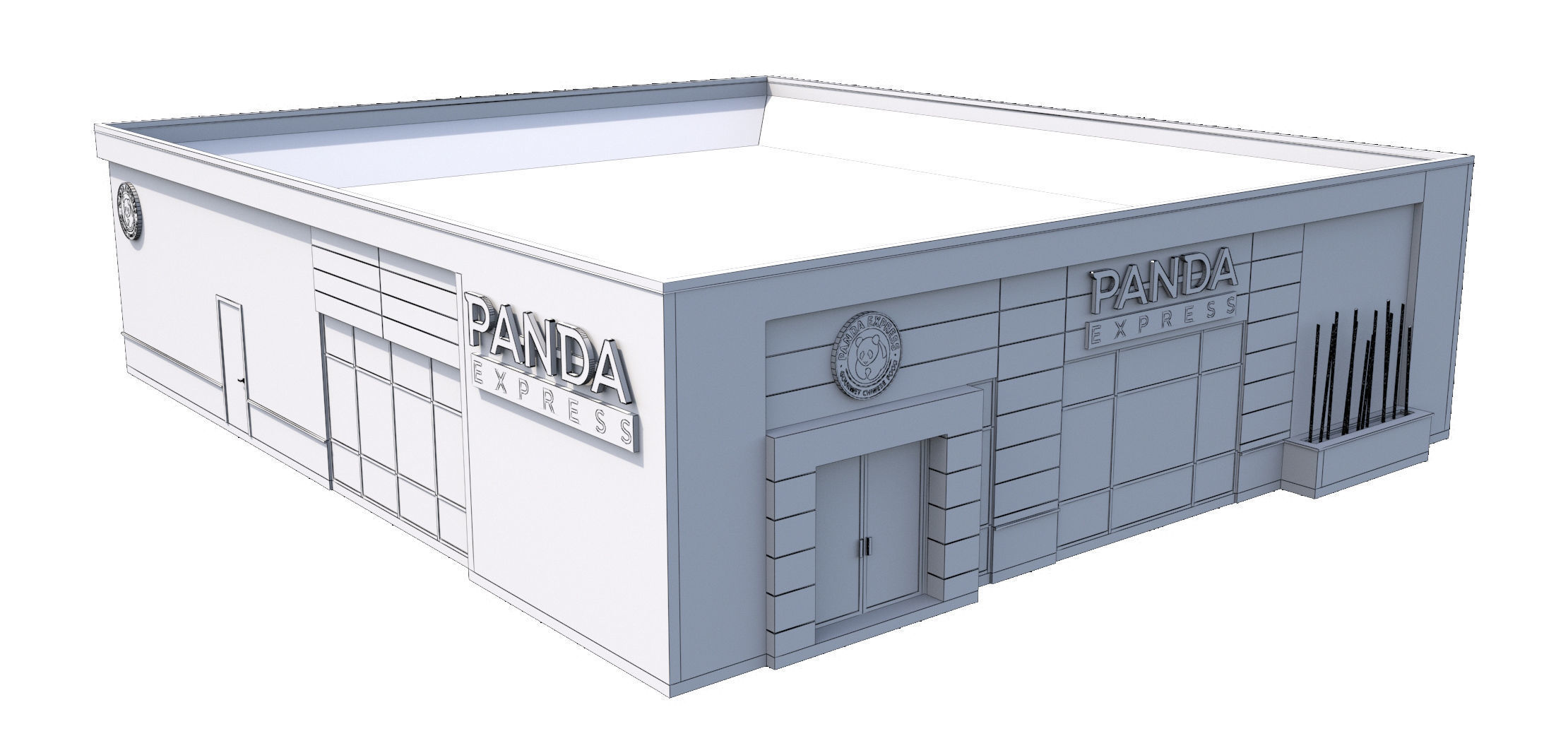 Retail Collection-006 Restaurants Mega Collection 3D model_29