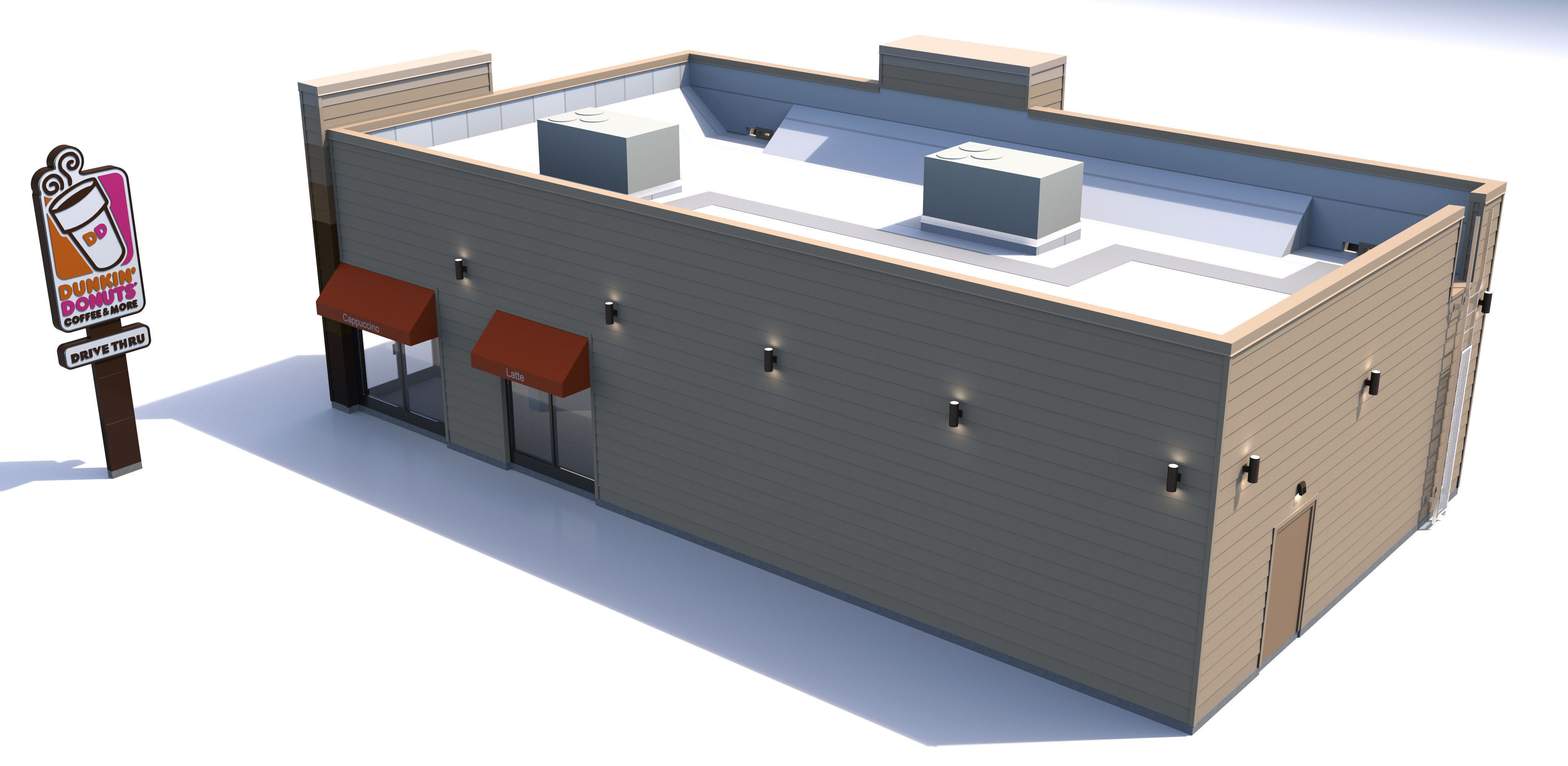 Retail Collection-006 Restaurants Mega Collection 3D model_50