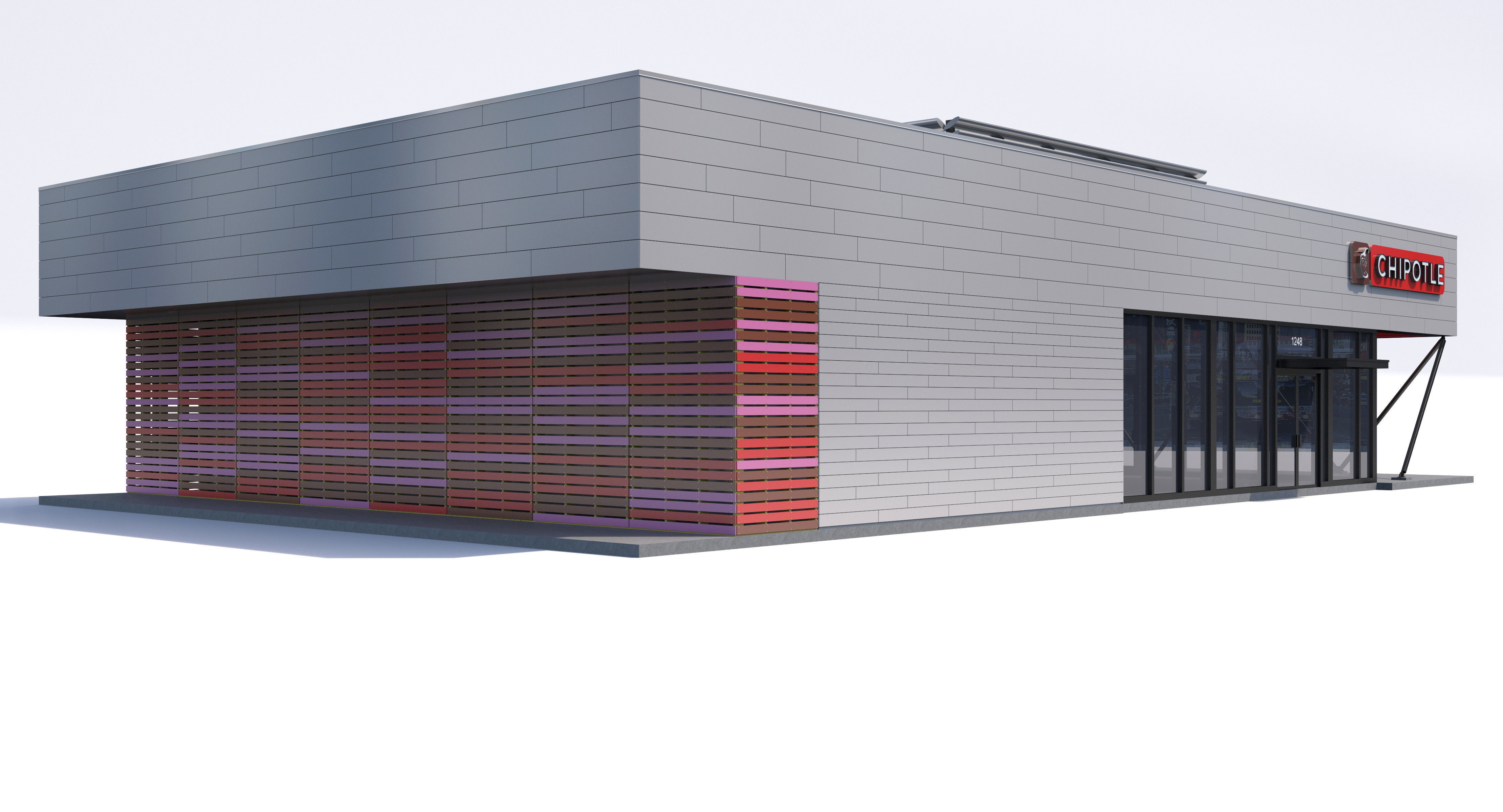 Retail Collection-006 Restaurants Mega Collection 3D model_66