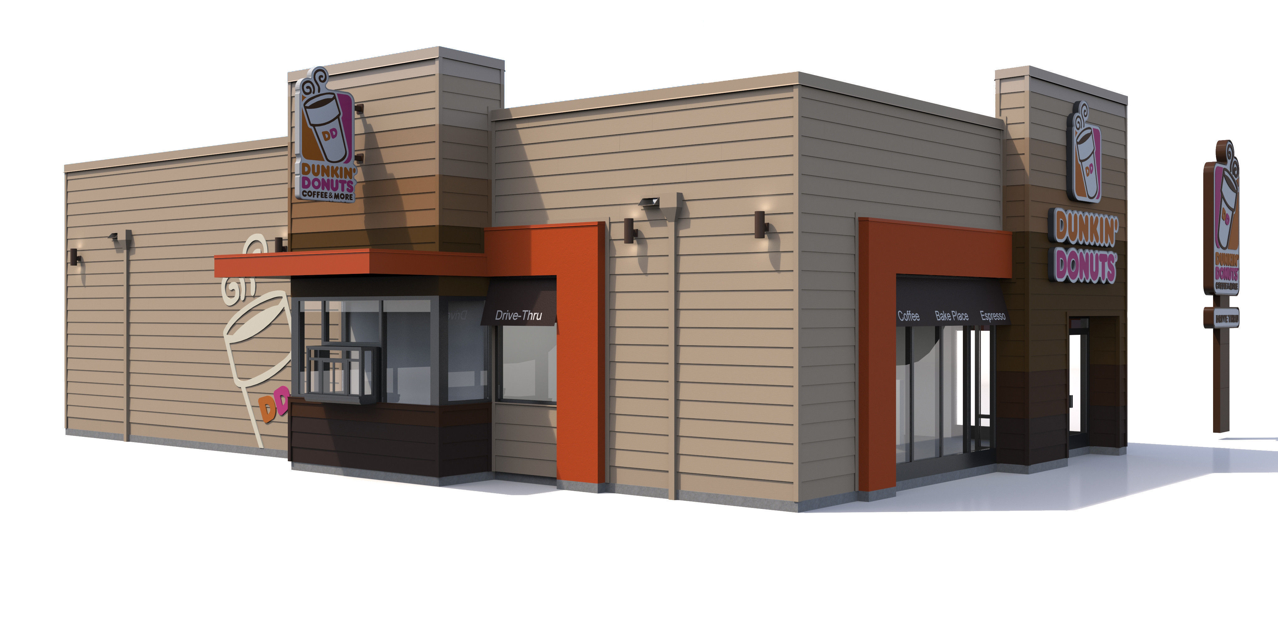 Retail Collection-006 Restaurants Mega Collection 3D model_4