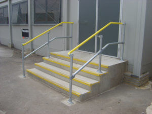 handrail stair railings and handrails Free 3D model