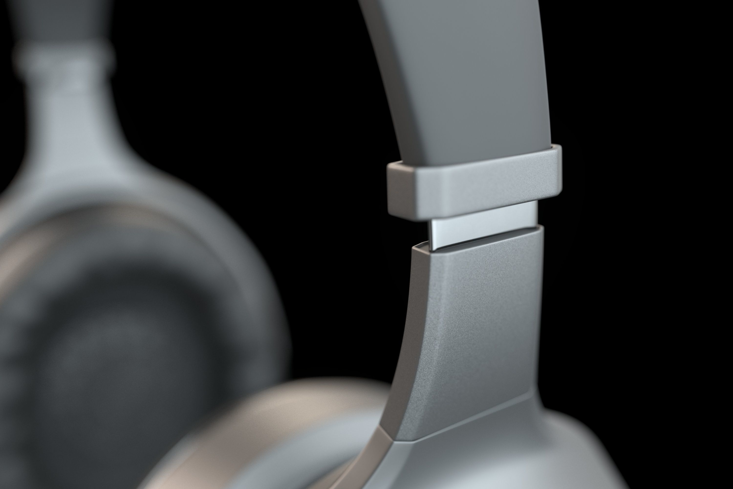 Headphones Concept - Animated - Original design  Low-poly 3D model_21