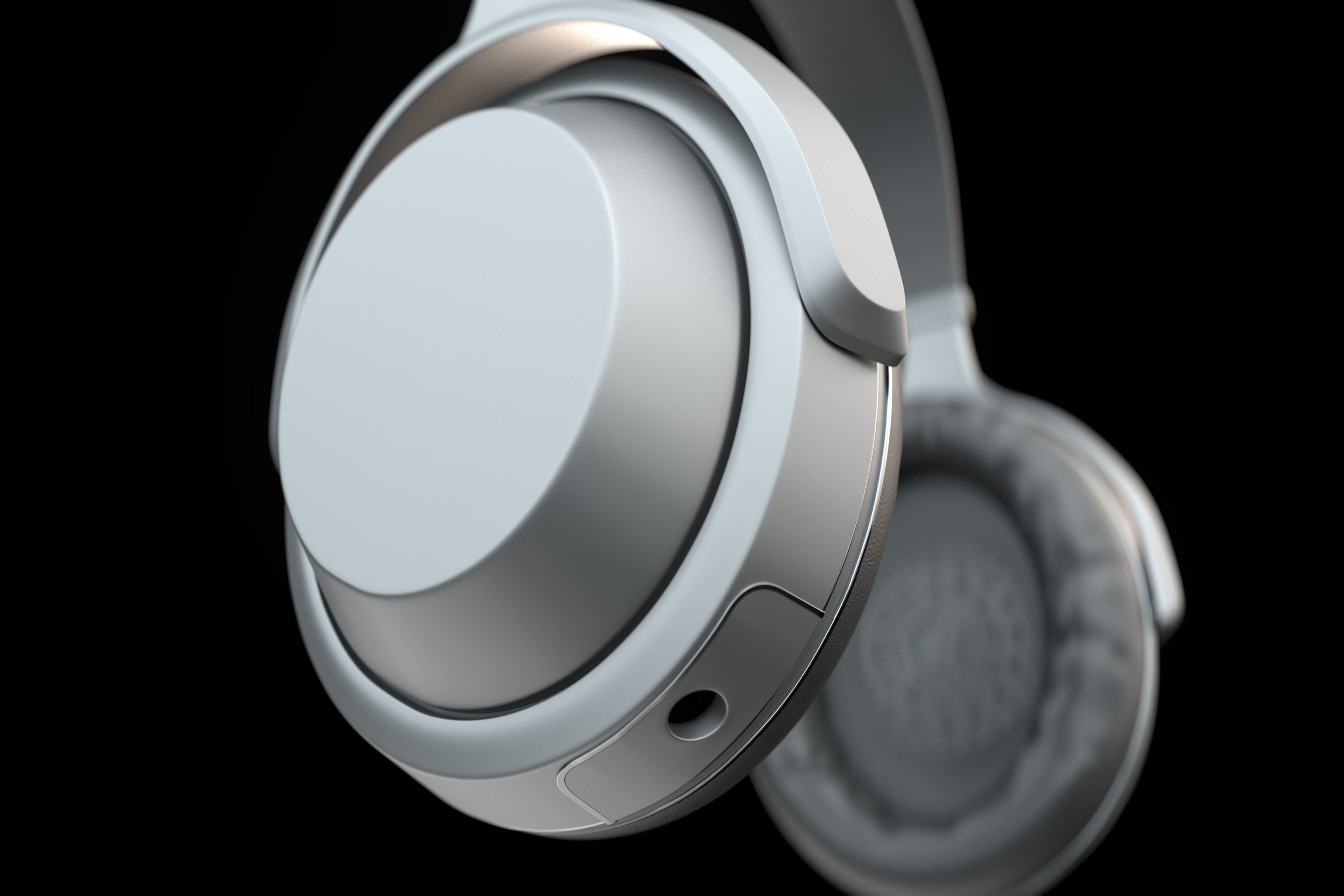 Headphones Concept - Animated - Original design  Low-poly 3D model_25