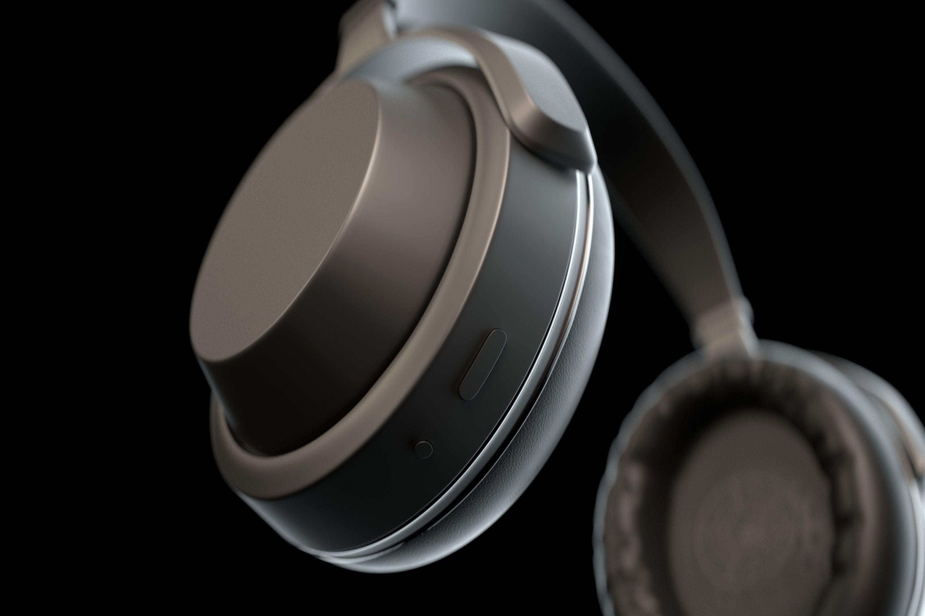 Headphones Concept - Animated - Original design  Low-poly 3D model_22