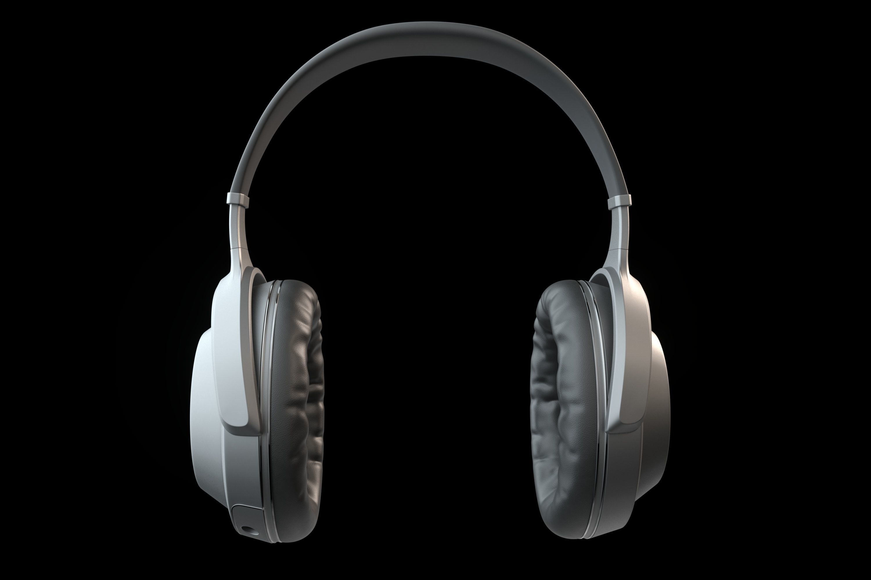 Headphones Concept - Animated - Original design  Low-poly 3D model_18