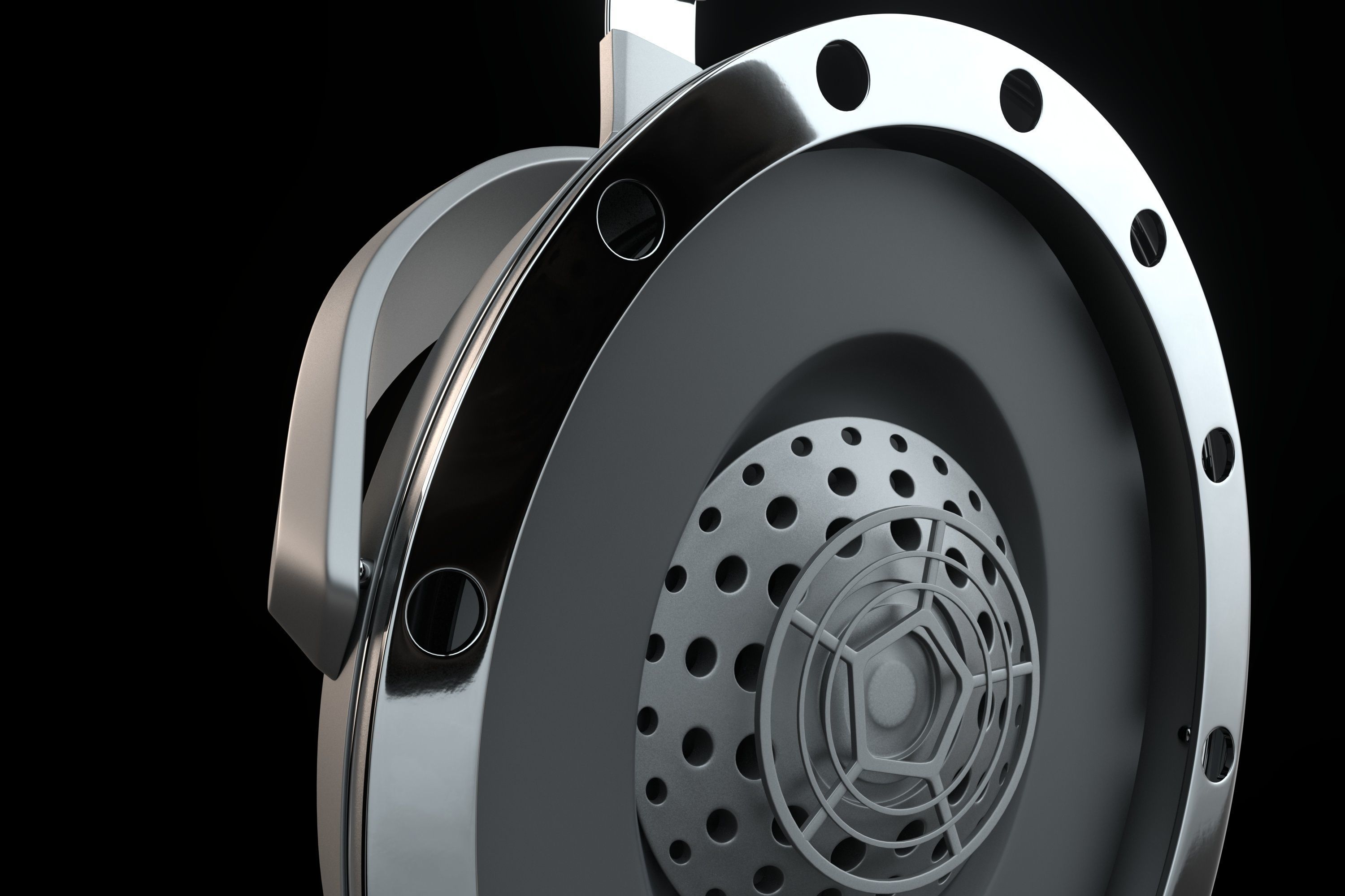 Headphones Concept - Animated - Original design  Low-poly 3D model_20