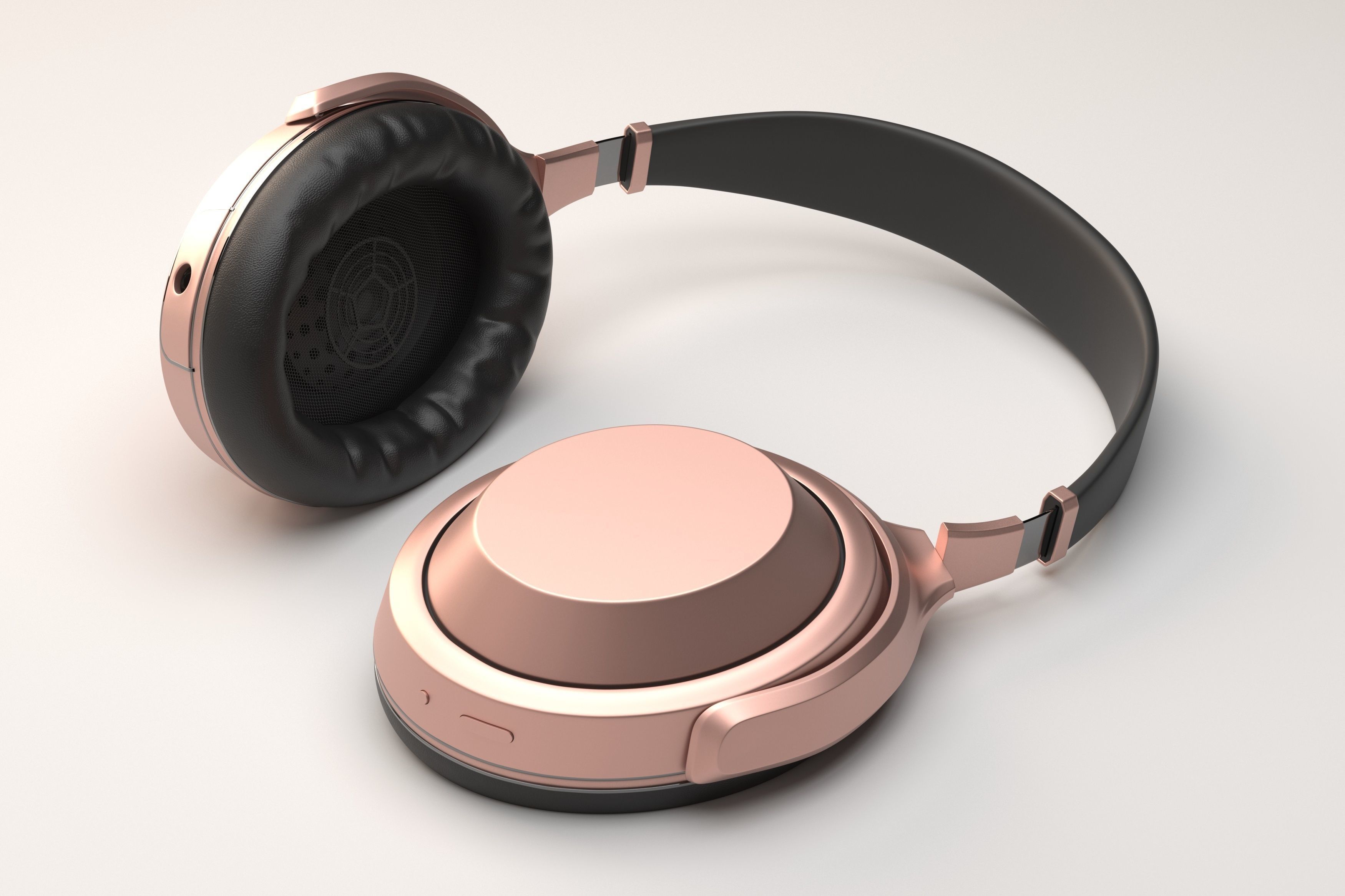 Headphones Concept - Animated - Original design  Low-poly 3D model_5