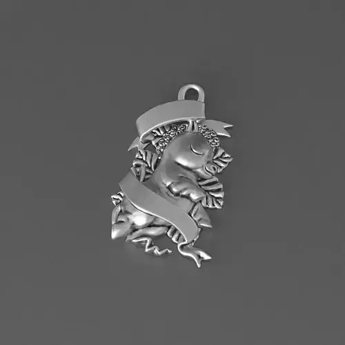 horse pendant