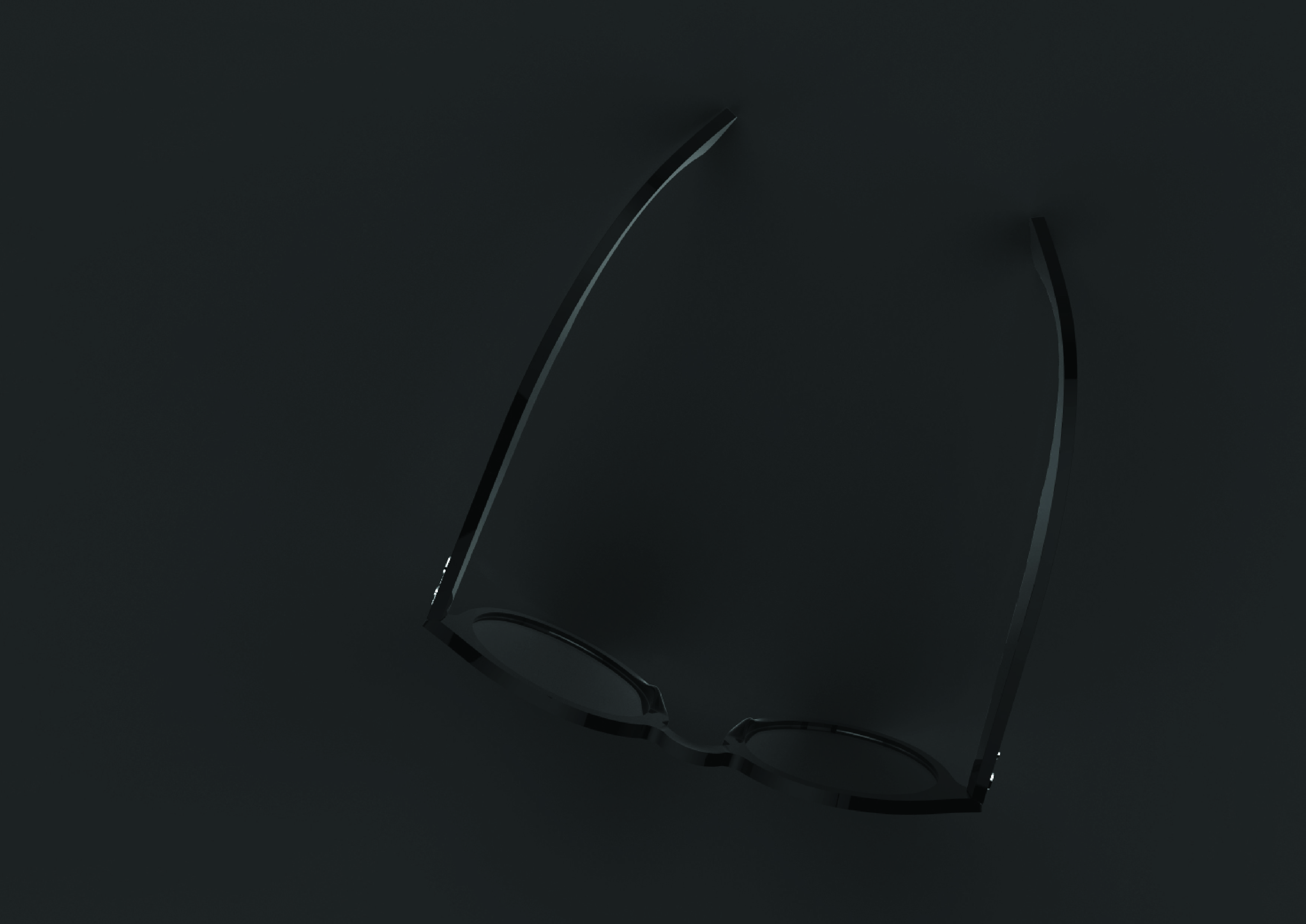 Ray-Ban Wayfarer sunglasses  3D model 3D model_5