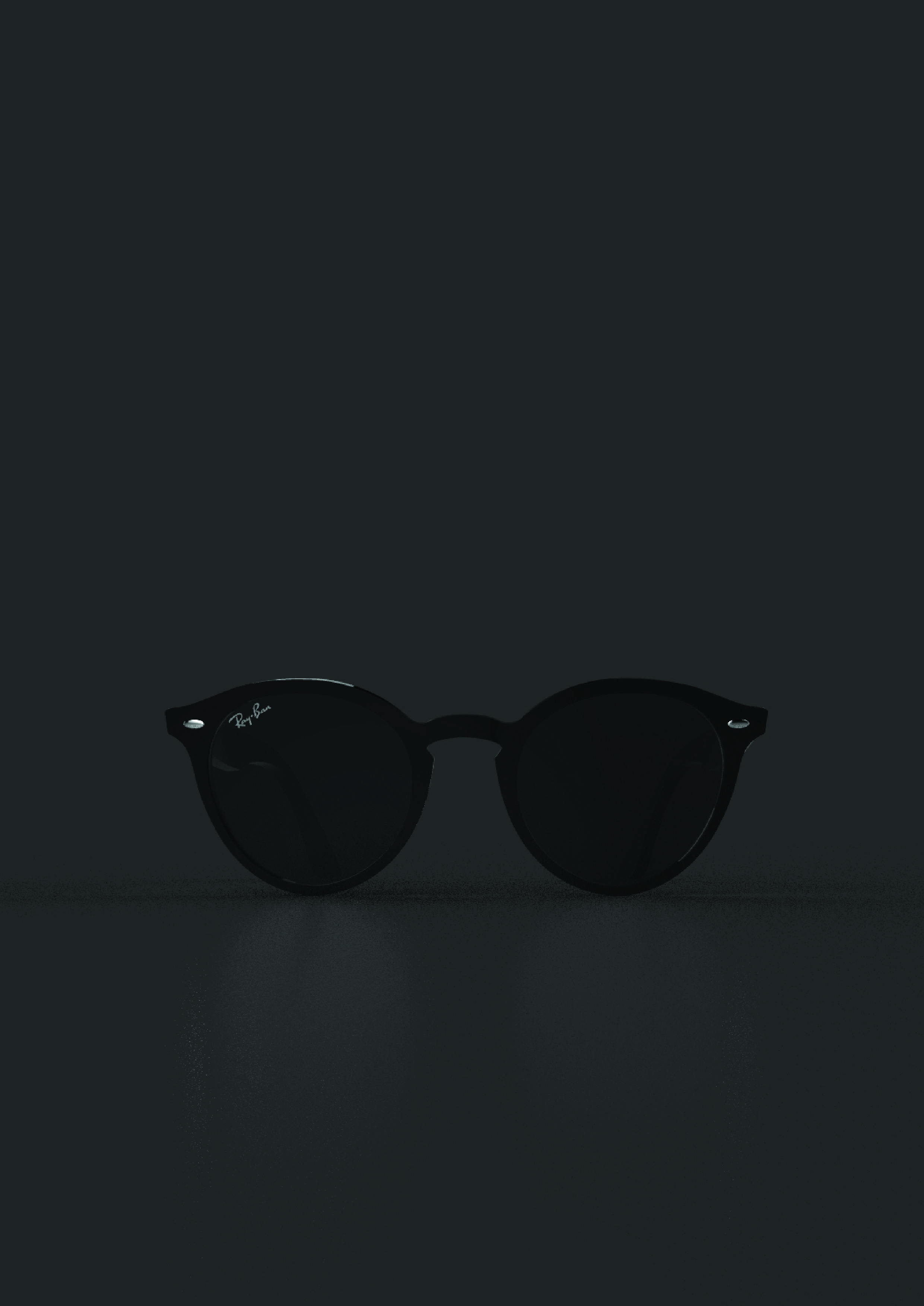Ray-Ban Wayfarer sunglasses  3D model 3D model_3