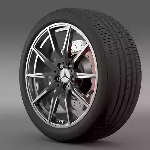 Mercedes Benz AMG GT wheel