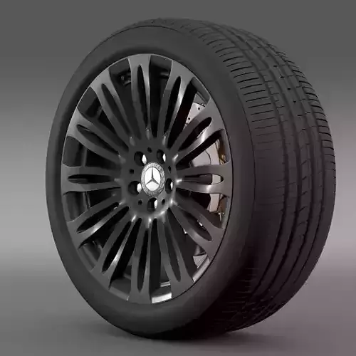 Mercedes Benz S 600 wheel