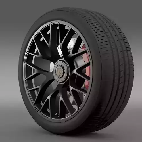 Porsche GTS 2015 wheel