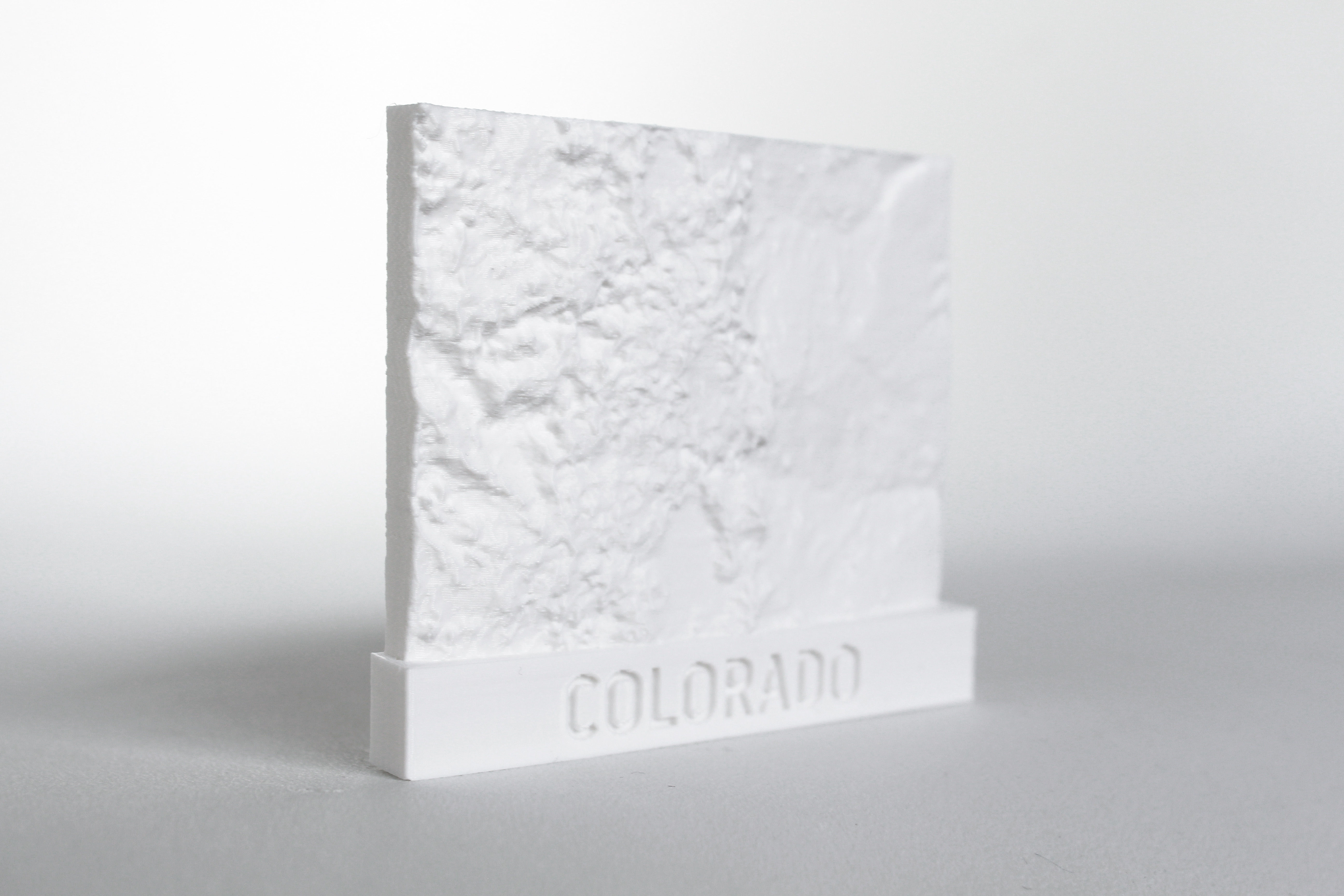 047d - Magnet - Colorado Topography -  3D print model_1