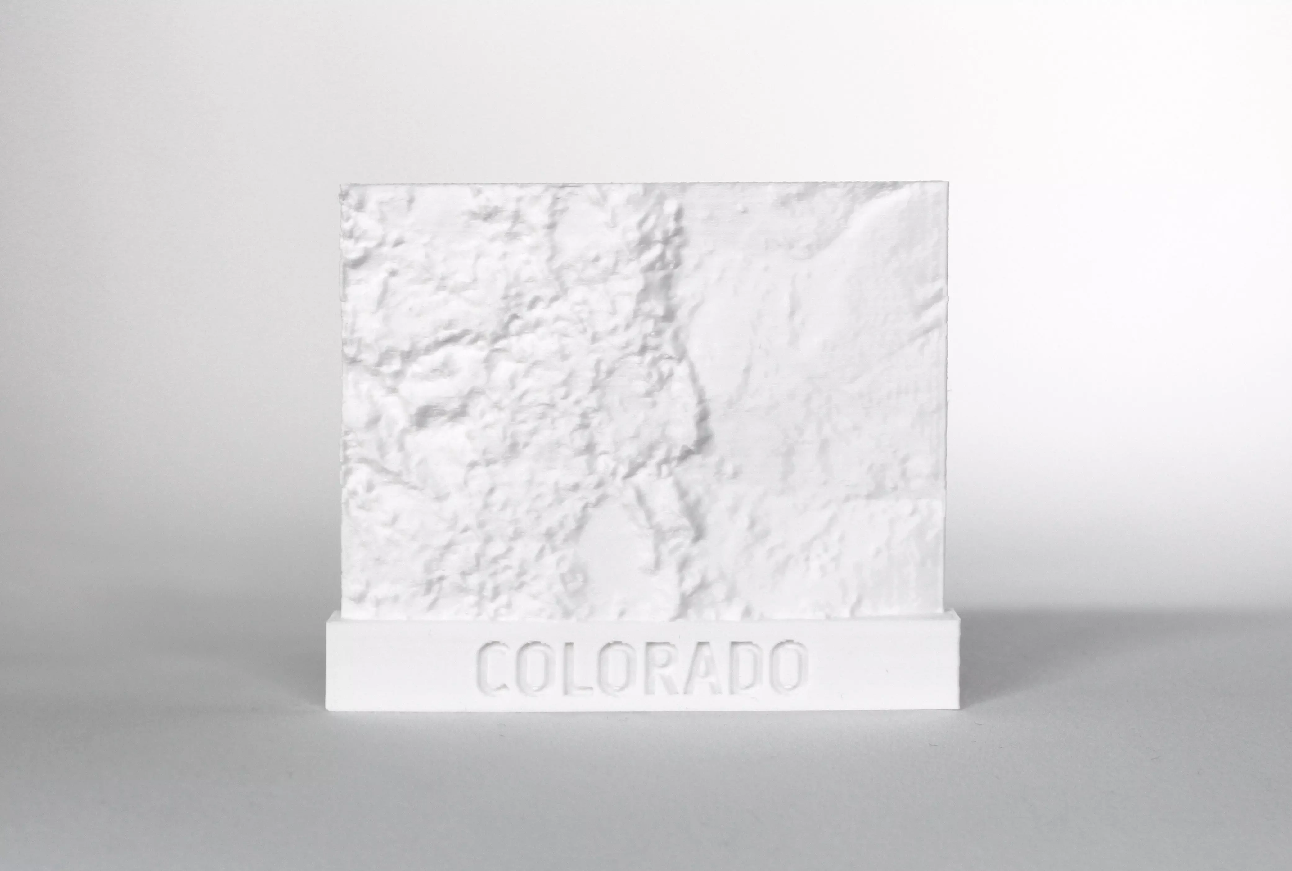 047d - Magnet - Colorado Topography -  3D print model_0