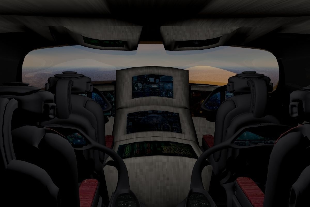 Colonial Emergency Medical Transport 3D model_6