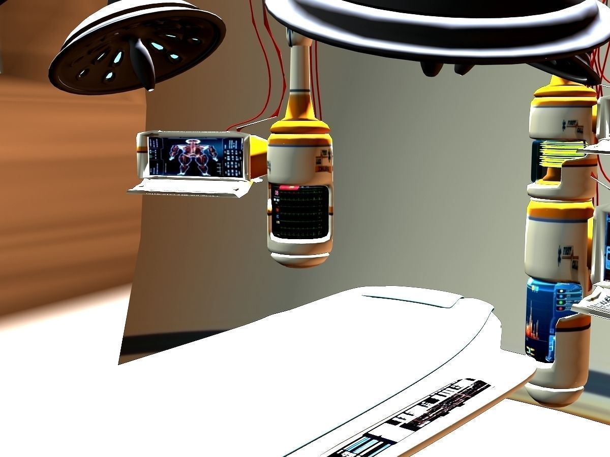 Colonial Emergency Medical Transport 3D model_8