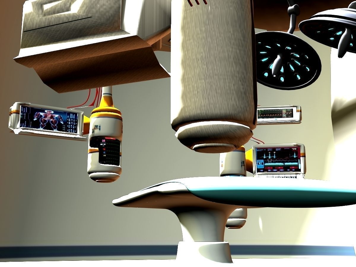 Colonial Emergency Medical Transport 3D model_9