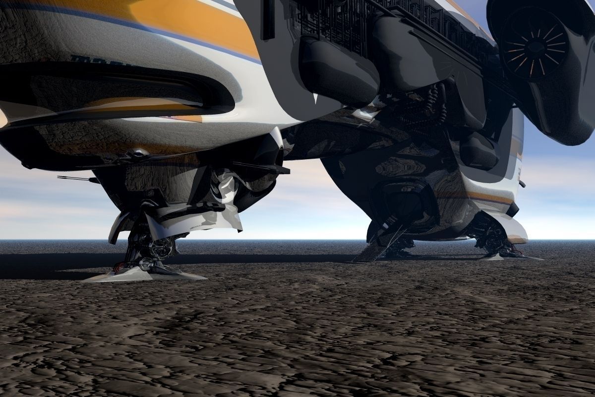 Colonial Emergency Medical Transport 3D model_3