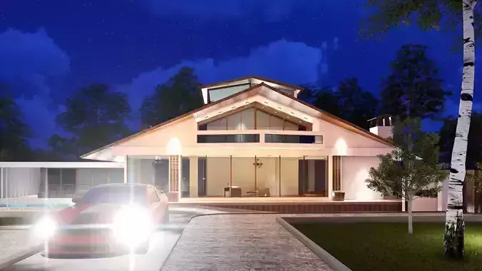 Game and Architectural Villa 2-House