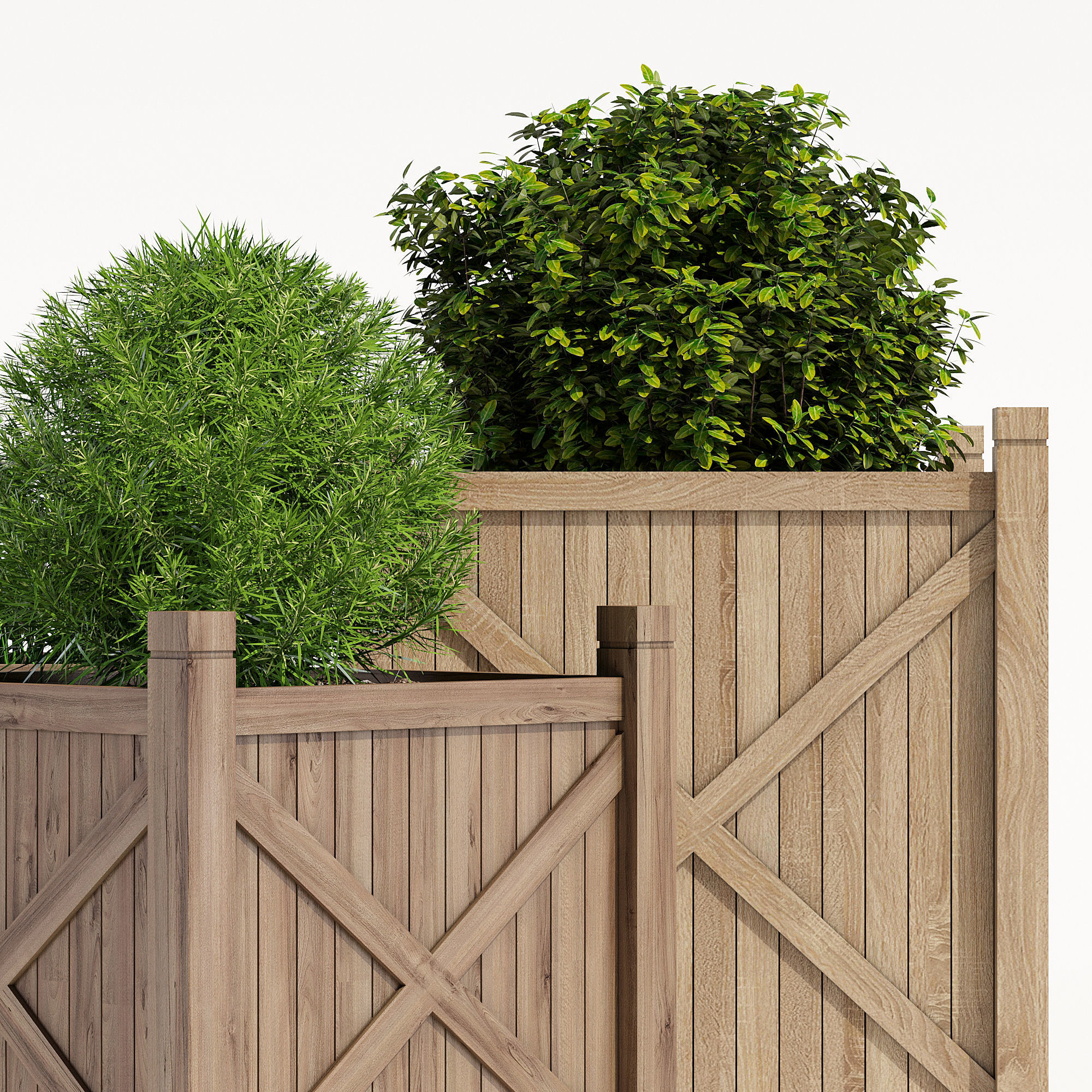 Porth cube planter 3D model_5