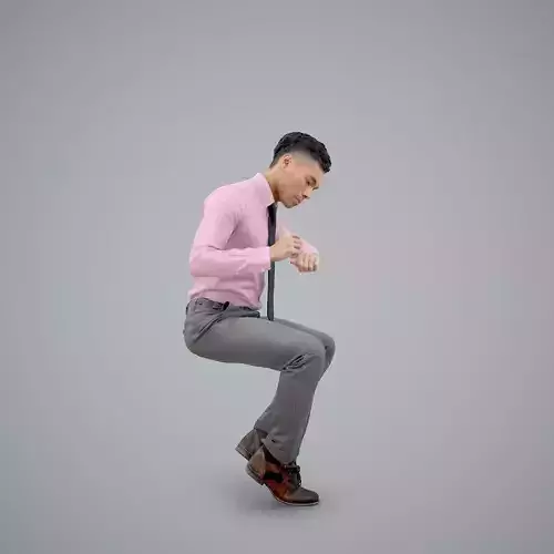 Ready-Posed 3D Business Humans MeMsS006HD2