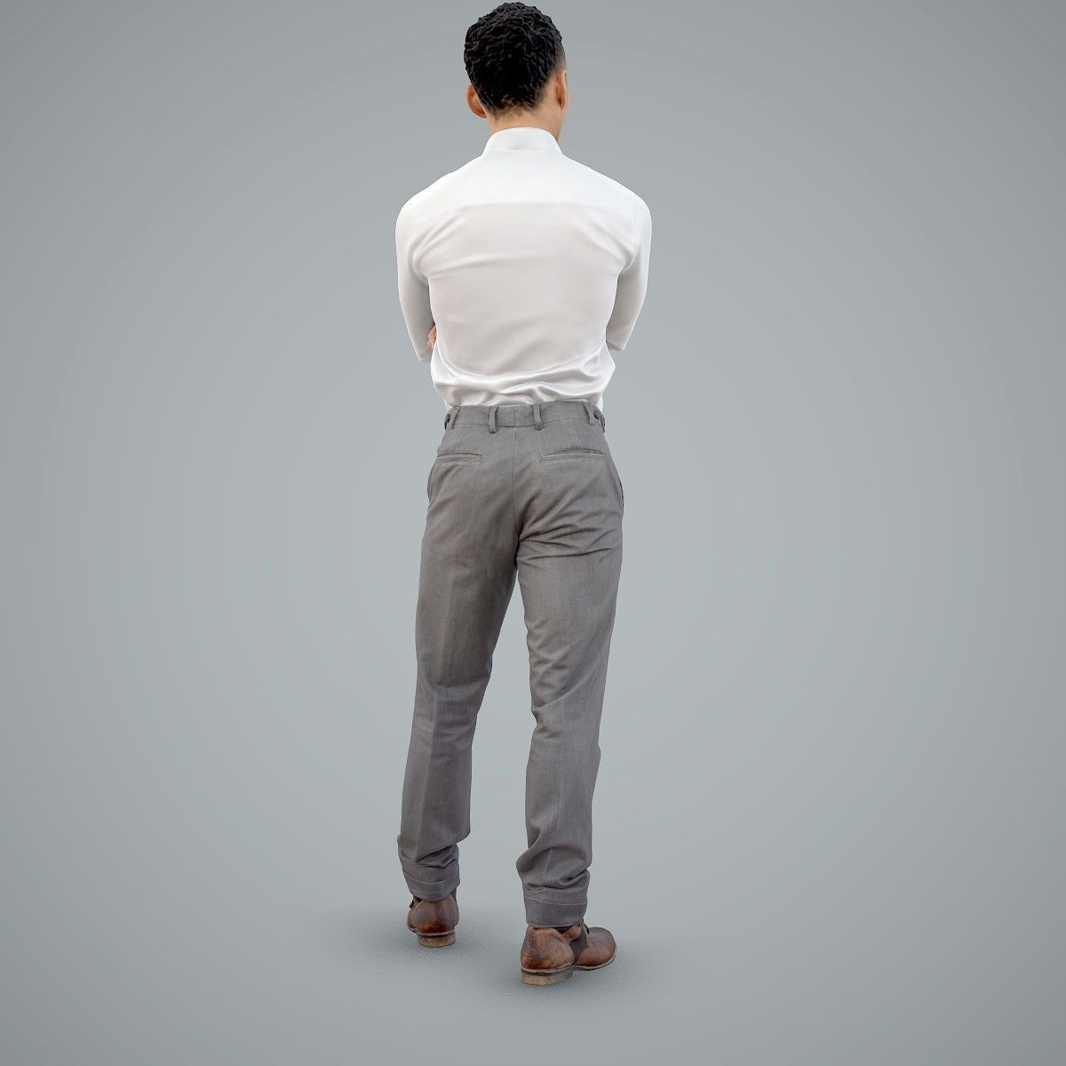 Ready-Posed 3D Business Humans MeMsS005HD2 3D model_12