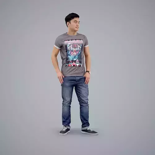 Ready-Posed 3D Business Humans MeMsS005HD2