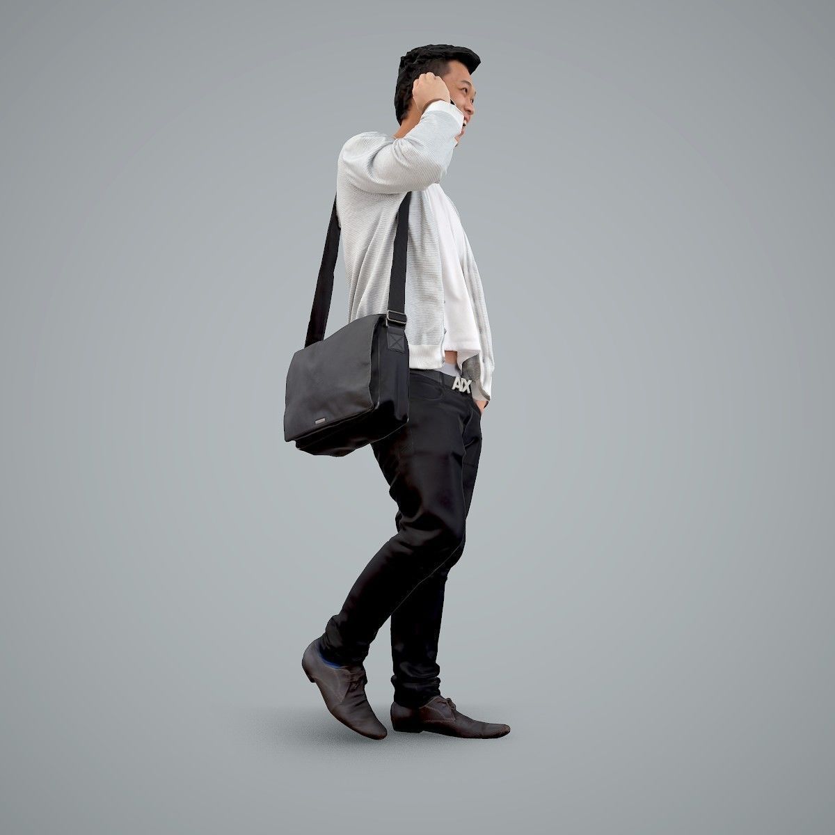 Ready-Posed 3D Business Humans MeMsS005HD2 3D model_5