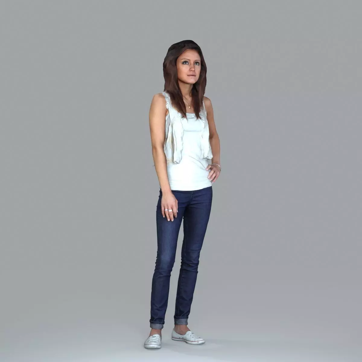 Ready-Posed 3D Casual Humans MeMsS004HD2 3D model_0