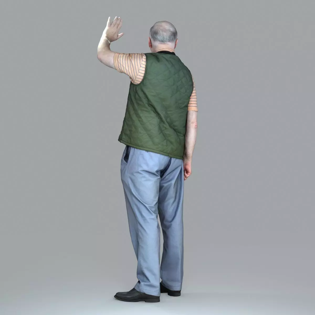 Ready-Posed 3D Casual Humans MeMsS004HD2 3D model_24