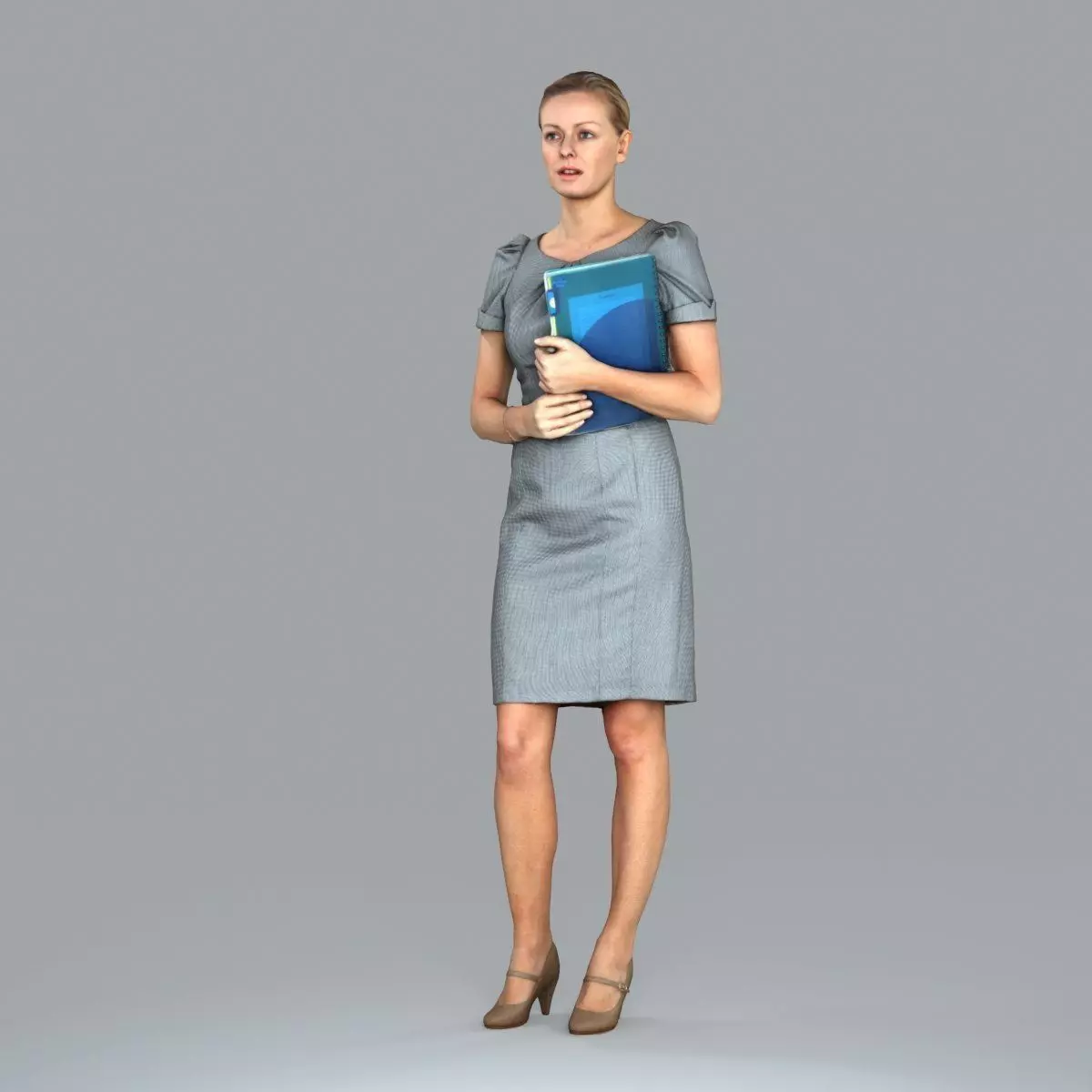 Ready-Posed 3D Casual Humans MeMsS004HD2 3D model_10