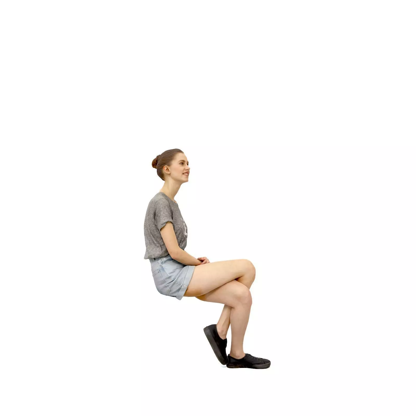 Ready-Posed 3D Casual Humans MeMsS042HD2 3D model_14